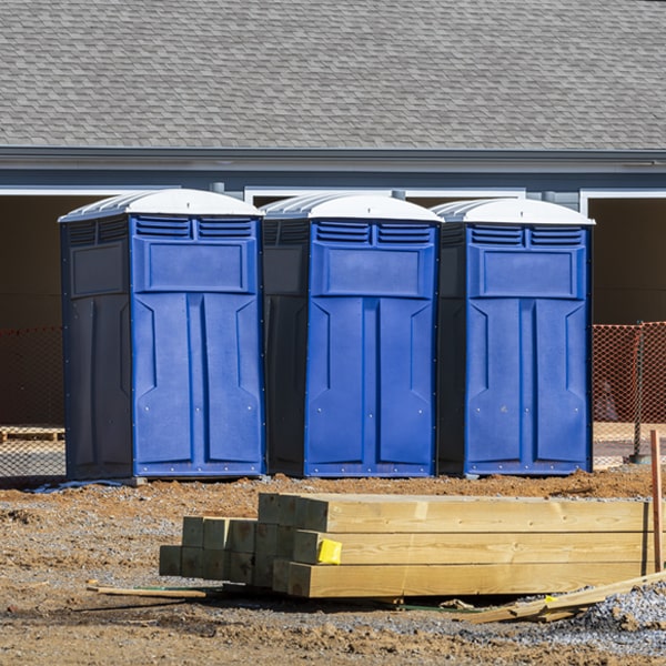 can i customize the exterior of the porta potties with my event logo or branding in New Site Alabama